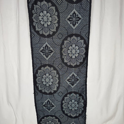 "Twilight Weave" Vintage Kimono Yardage
