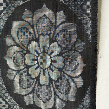 "Twilight Weave" Vintage Kimono Yardage