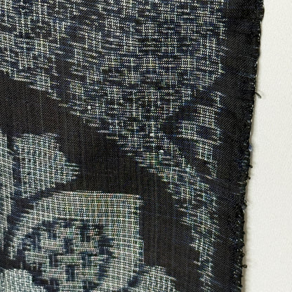 "Twilight Weave" Vintage Kimono Yardage
