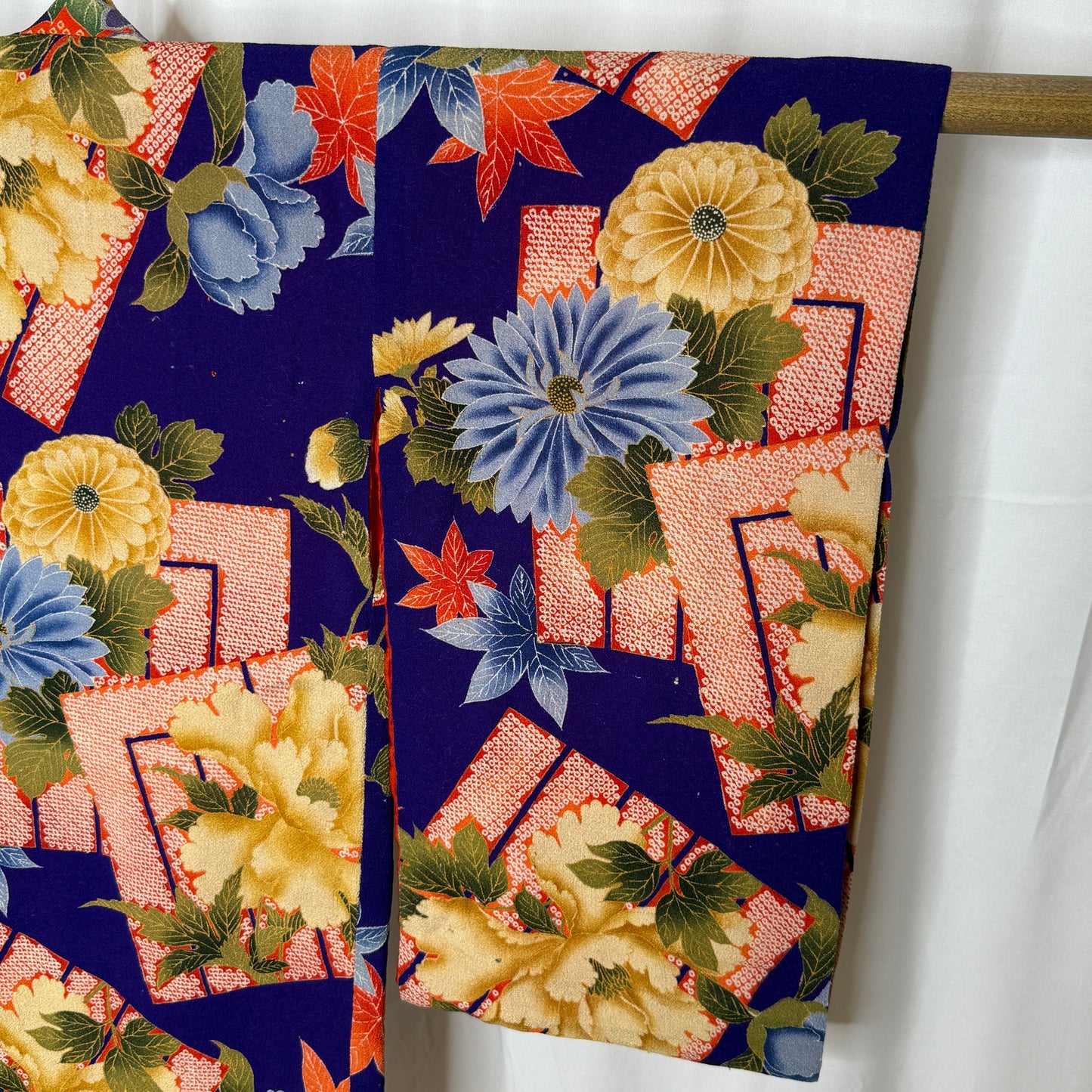 "Seasonal Charm" Antique Girl's Kimono