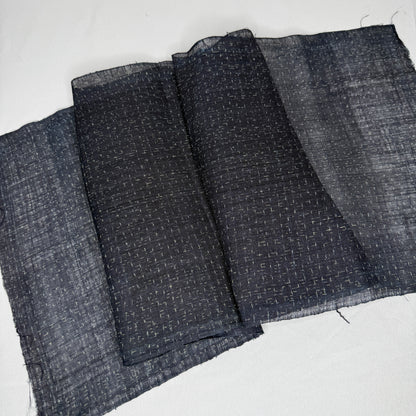 "Indigo Ink" Vintage Kimono Yardage