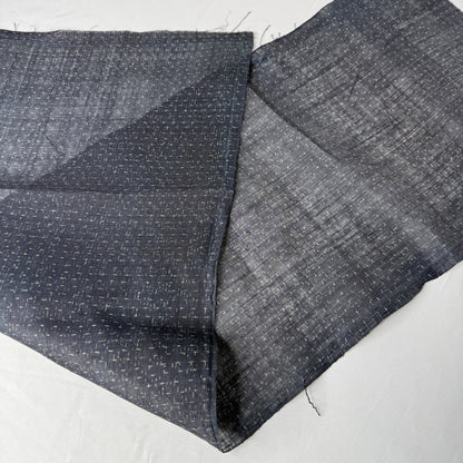 "Indigo Ink" Vintage Kimono Yardage