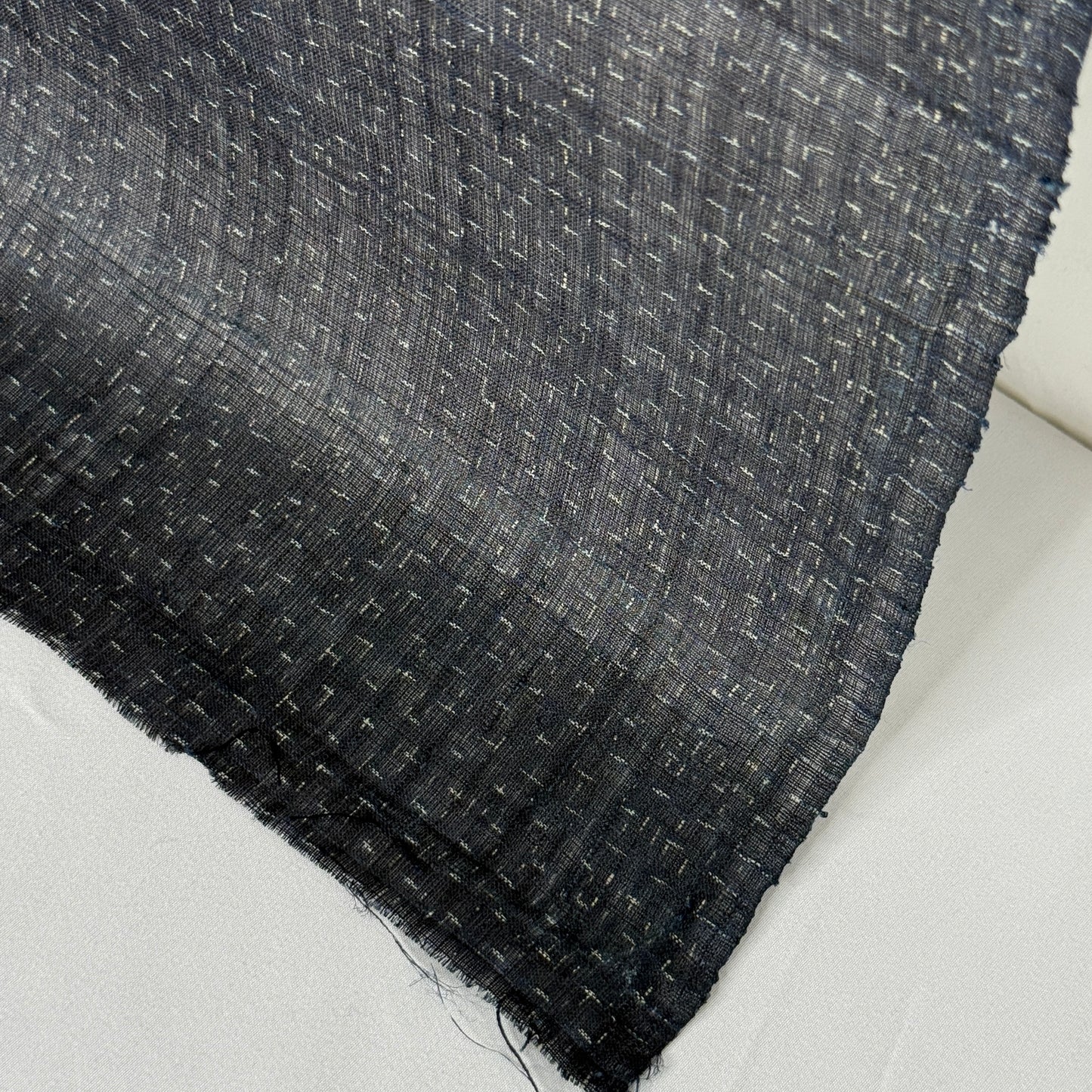 "Indigo Ink" Vintage Kimono Yardage