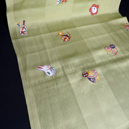 "Toddler Toys" Vintage Kimono Yardage