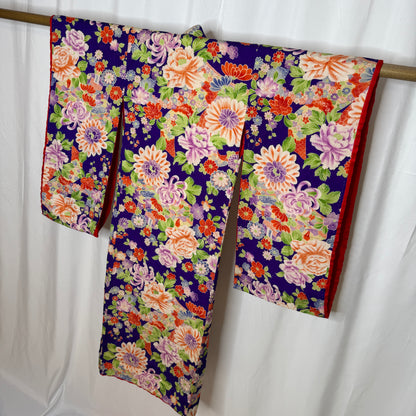 "Petal Reverie" Antique Girl's Kimono