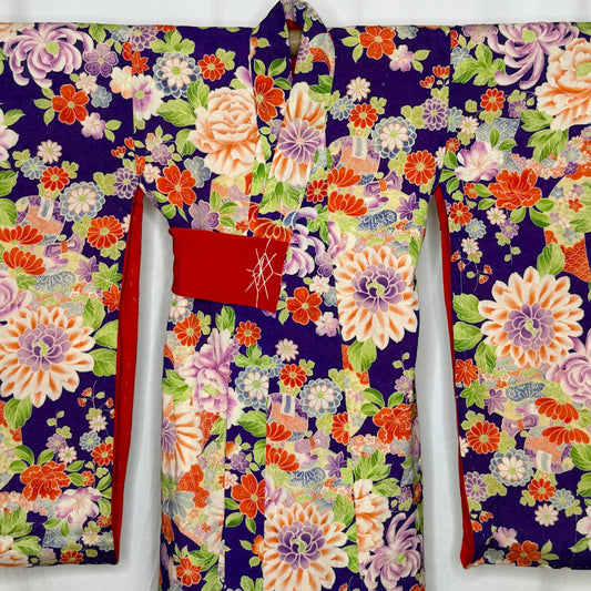 "Petal Reverie" Antique Girl's Kimono