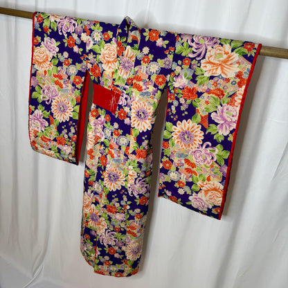 "Petal Reverie" Antique Girl's Kimono