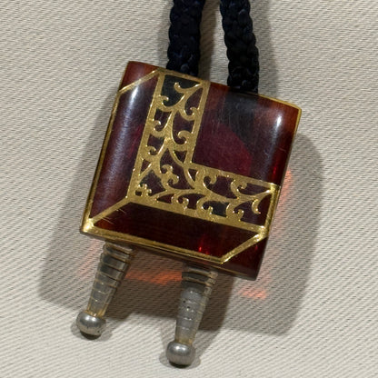 "Deco Glow" Vintage Bolo Tie