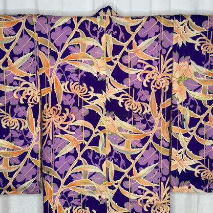 "Chrysanthemum Flair" Antique Girl's Kimono
