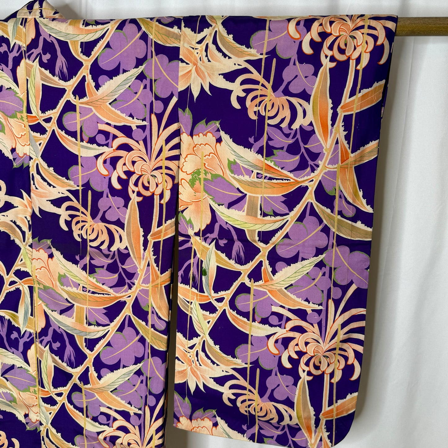 "Chrysanthemum Flair" Antique Girl's Kimono