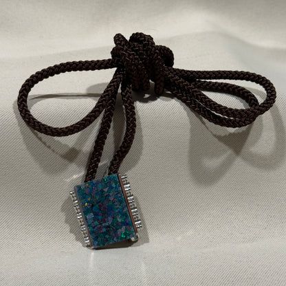 "Cosmic Tide" Vintage Bolo Tie