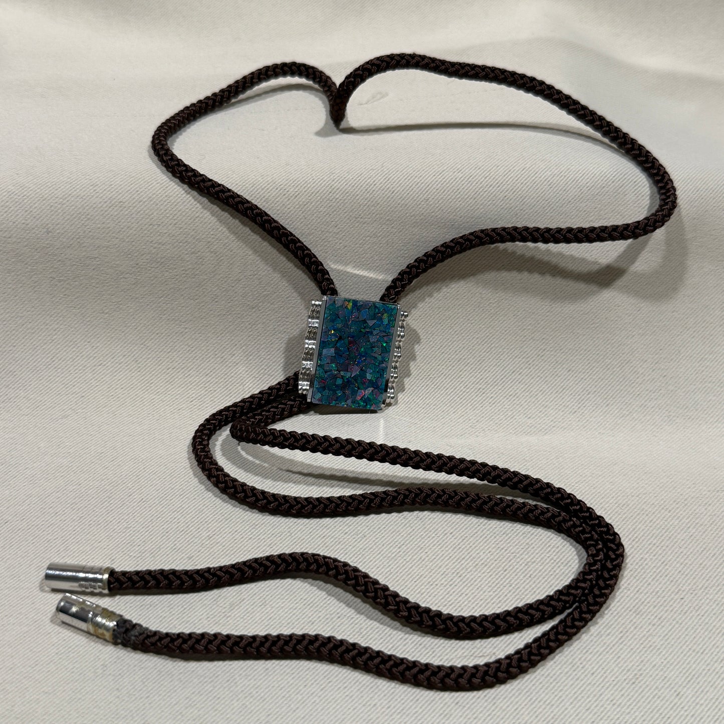 "Cosmic Tide" Vintage Bolo Tie
