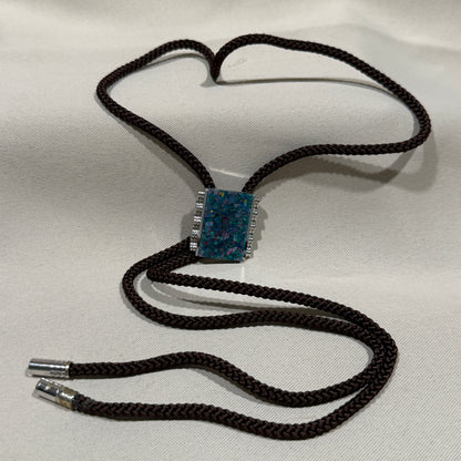 "Cosmic Tide" Vintage Bolo Tie