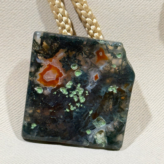 "River Stone" Vintage Bolo Tie