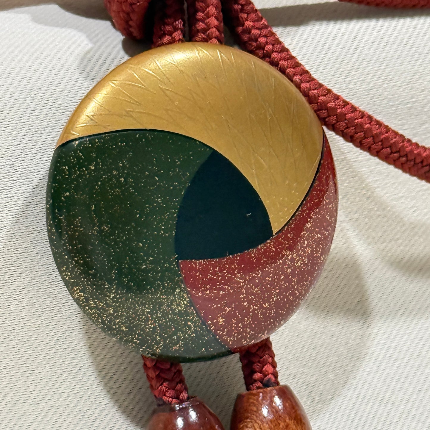 "Autumn Spin" Vintage Bolo Tie