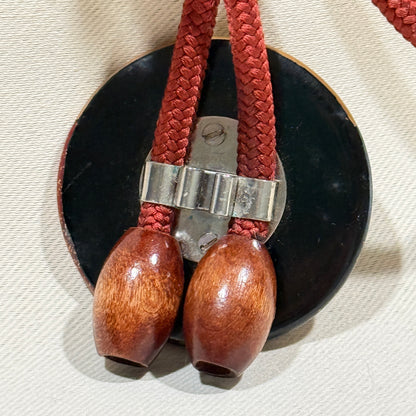 "Autumn Spin" Vintage Bolo Tie