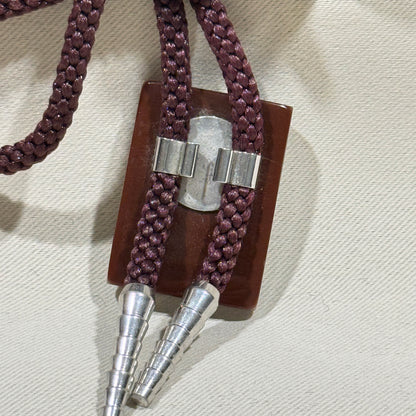 "Abalone Pearl" Vintage Bolo Tie