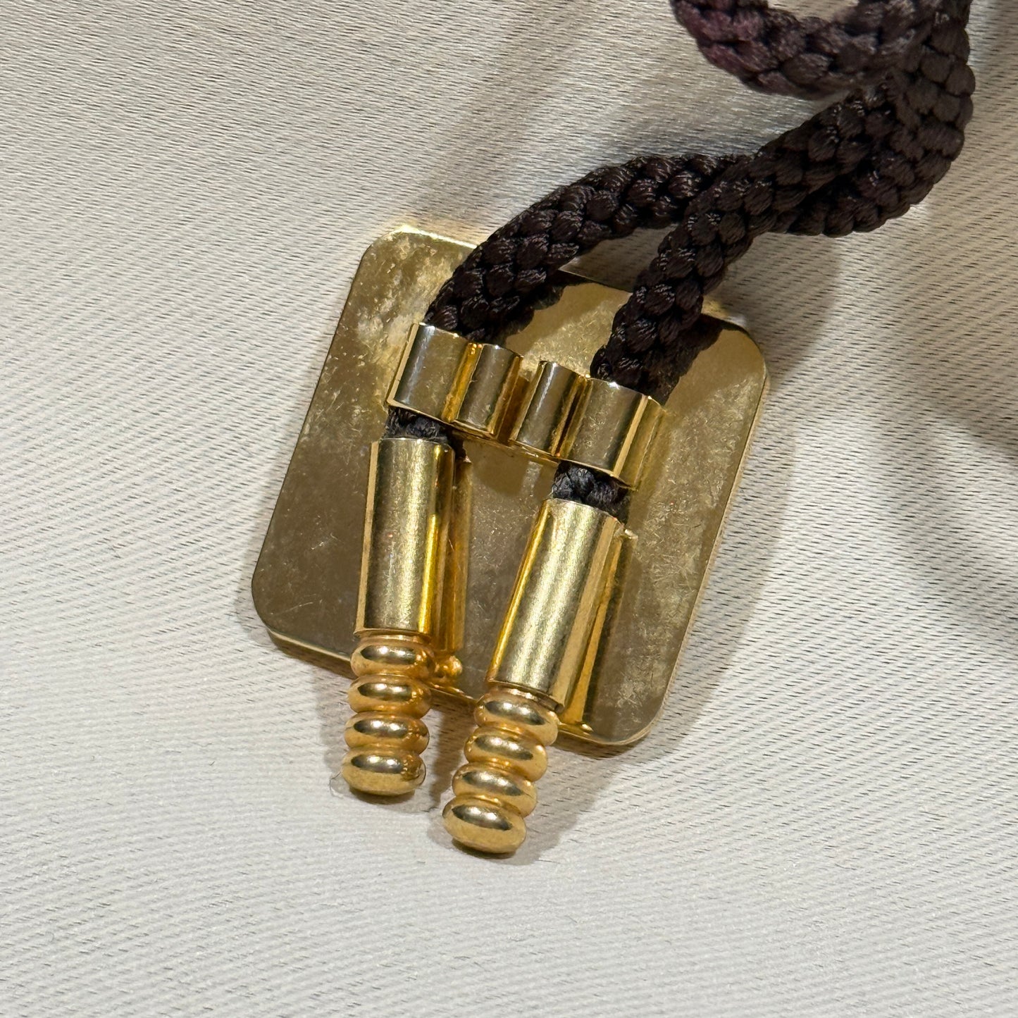 "Amber Shimmer" Vintage Bolo Tie