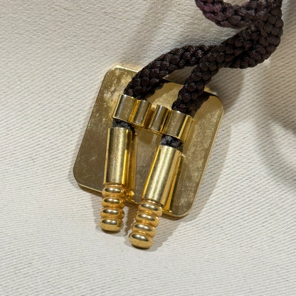 "Amber Shimmer" Vintage Bolo Tie