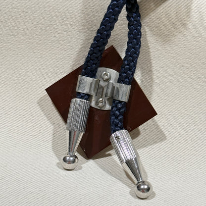 "Coffee Layers" Vintage Bolo Tie