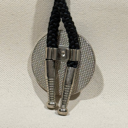 "Lunar Ripple" Vintage Bolo Tie
