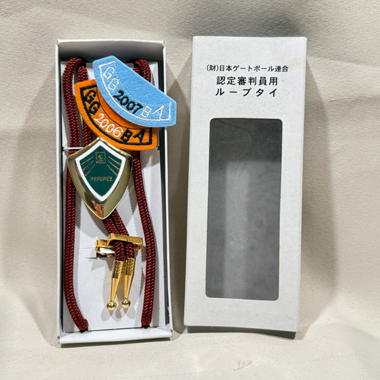 "Gateball Referee" Vintage Bolo Tie