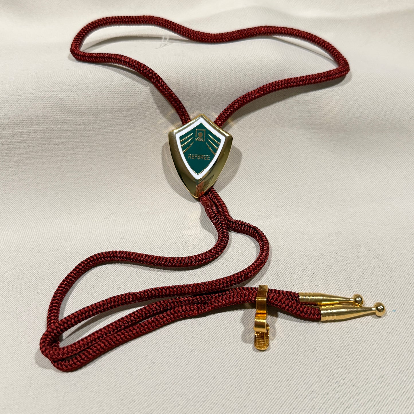 "Gateball Referee" Vintage Bolo Tie