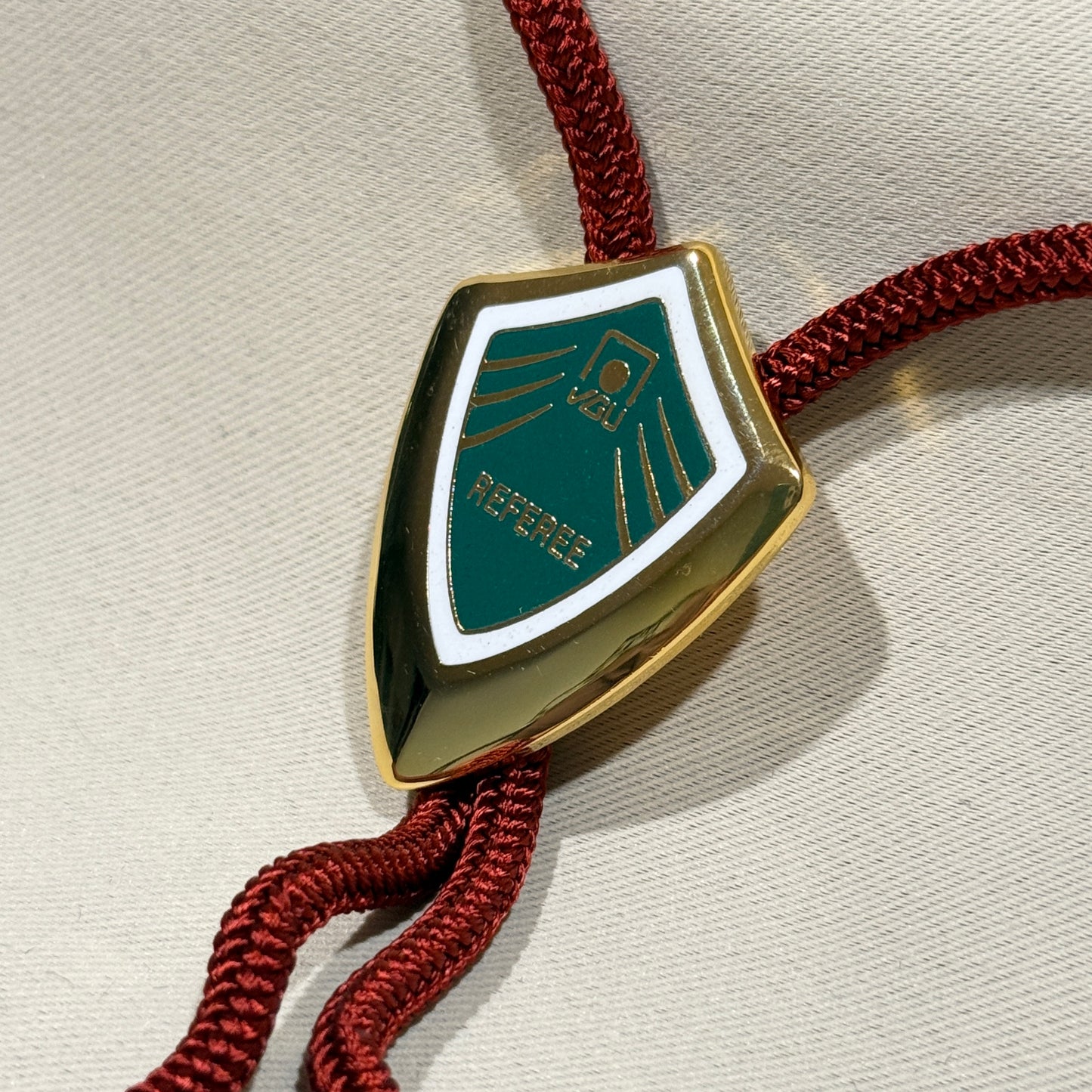 "Gateball Referee" Vintage Bolo Tie