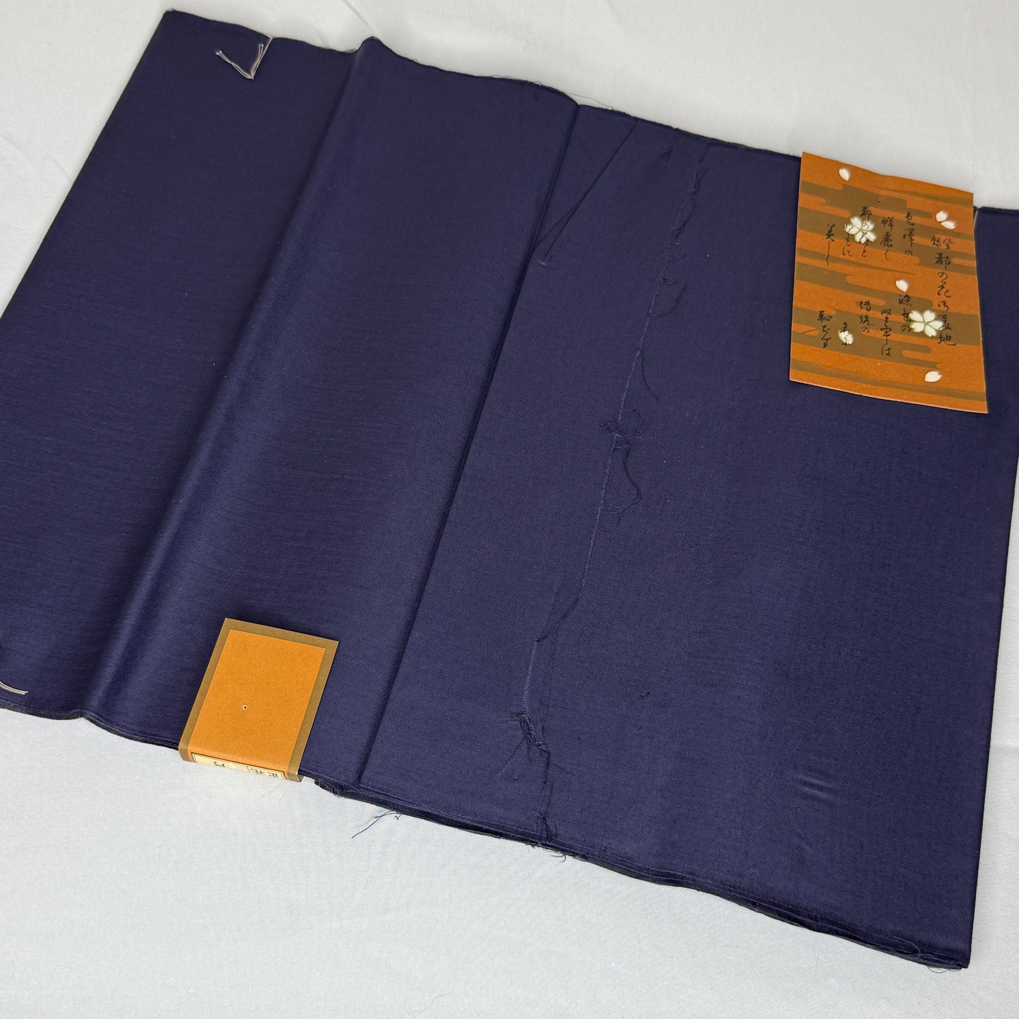 "Indigo Blue Cotton" Vintage Kimono BOLT