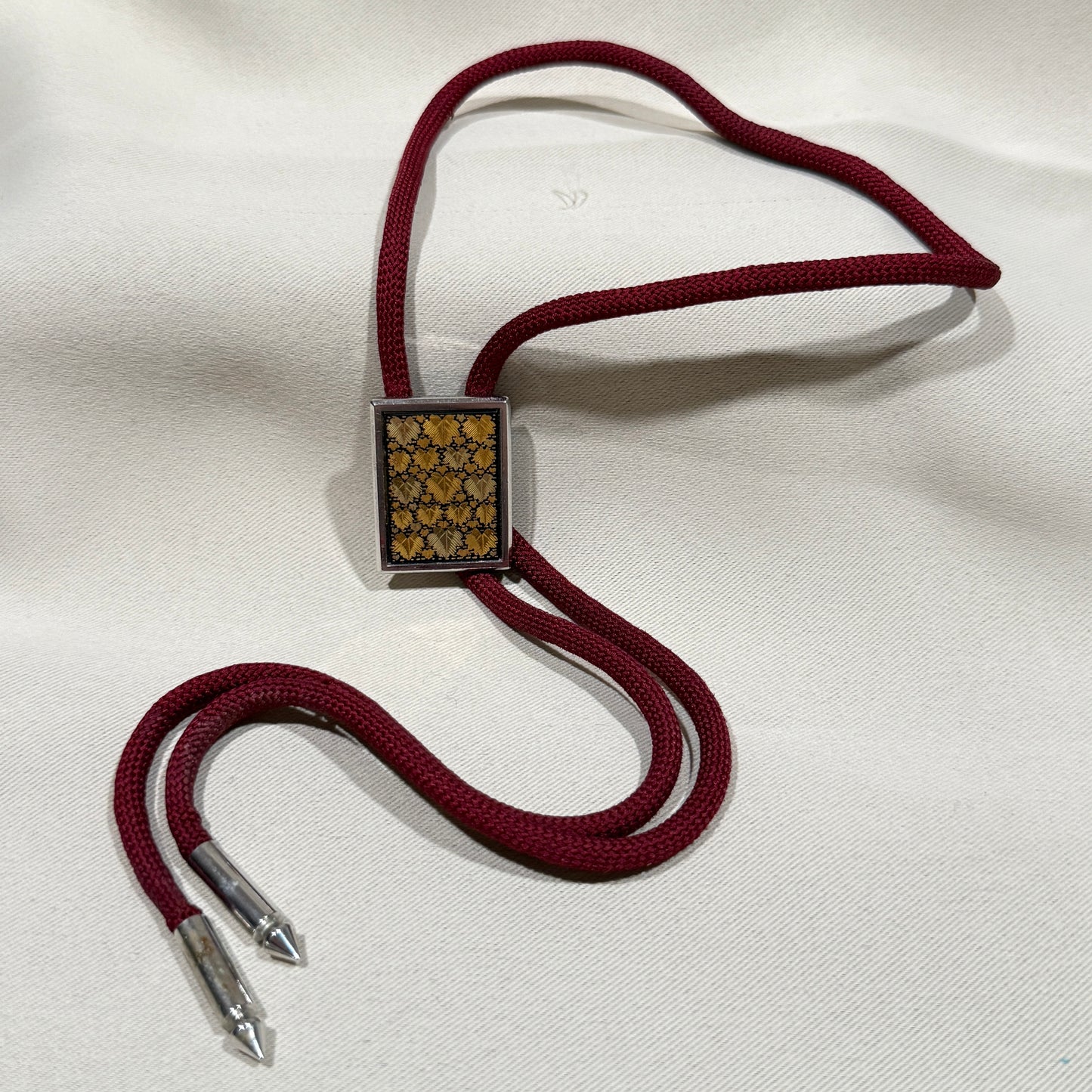 "Autumn Ivy" Vintage Bolo Tie