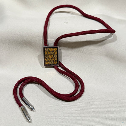 "Autumn Ivy" Vintage Bolo Tie