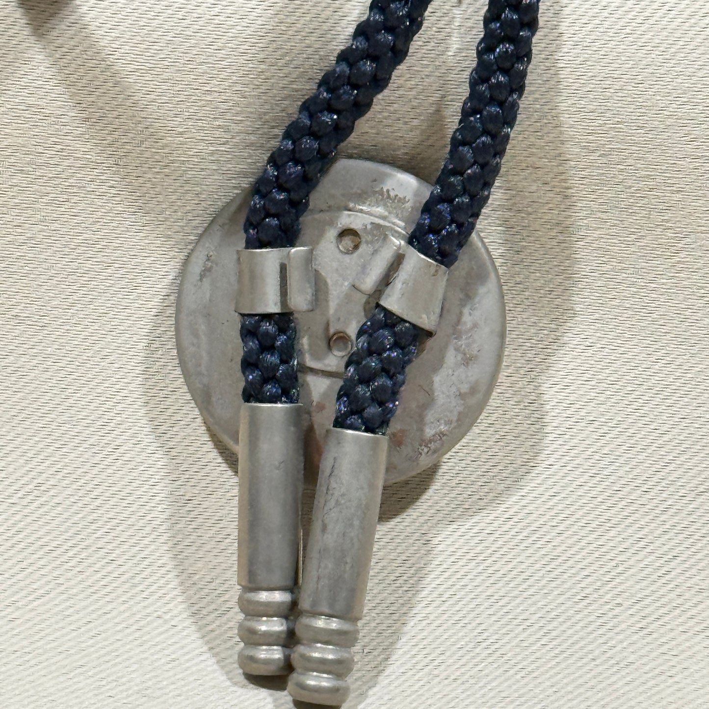 "Midnight Bloom" Vintage Bolo Tie