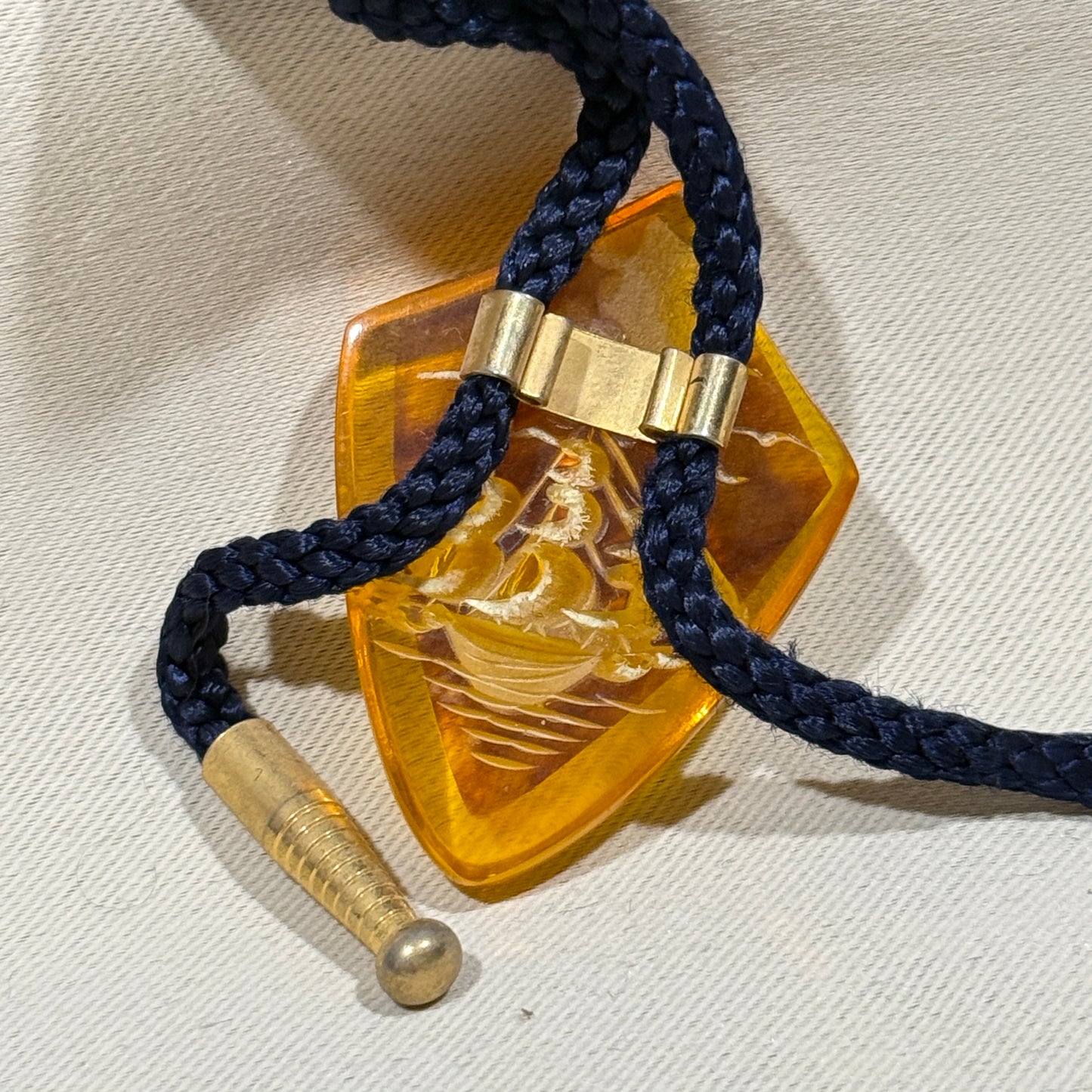 "Mariner Delight" Vintage Bolo Tie