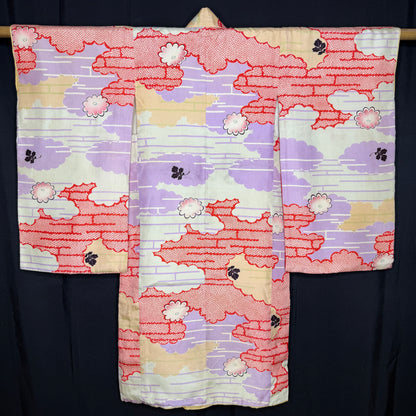 "Pastel Horizon" Vintage Girl's Kimono