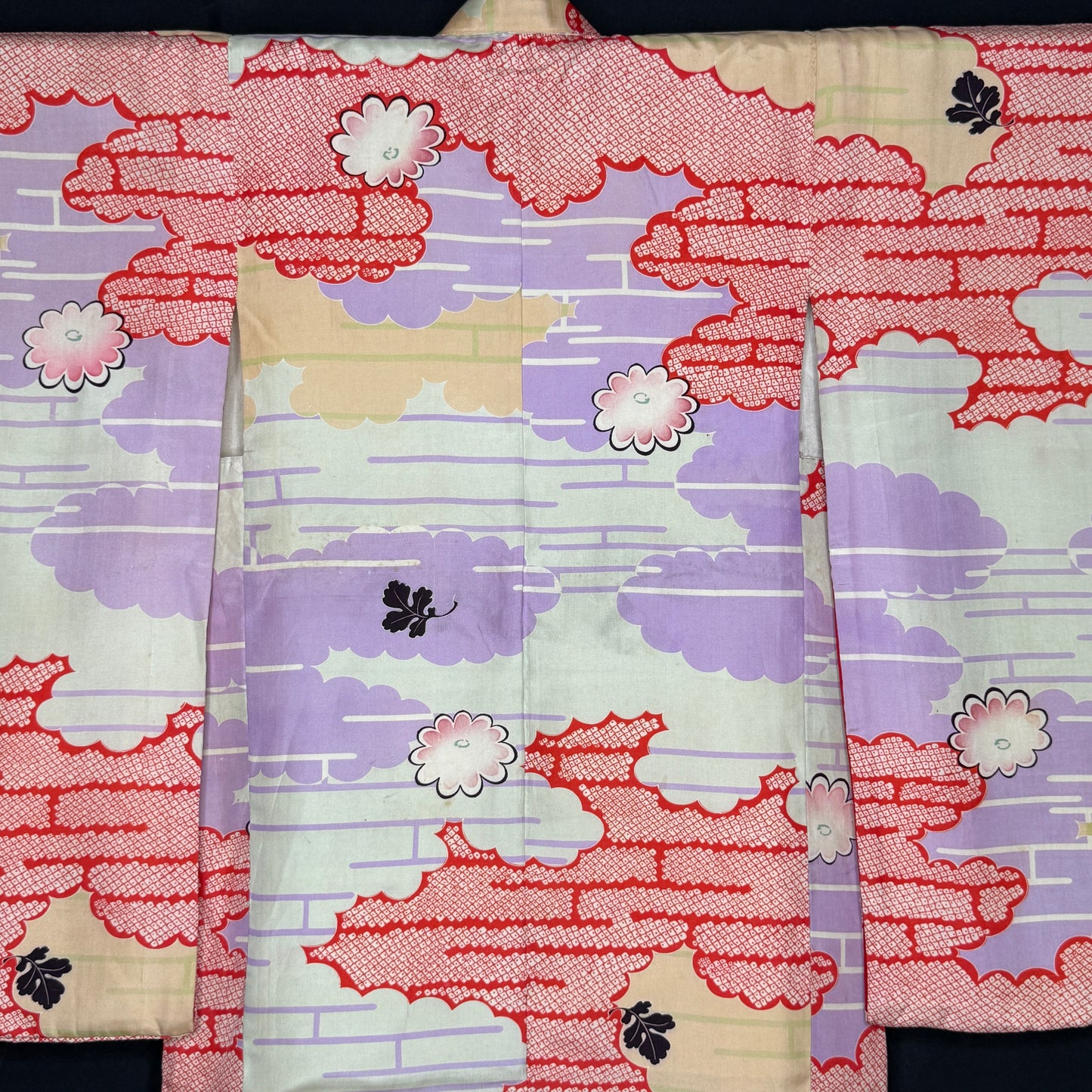 "Pastel Horizon" Vintage Girl's Kimono