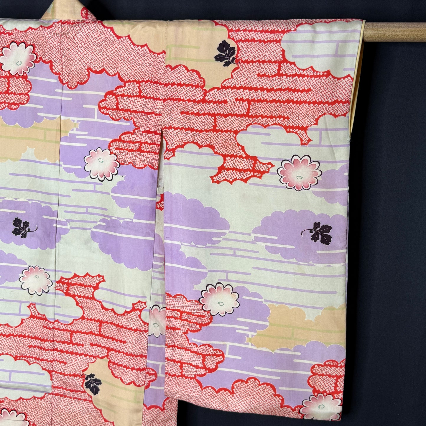 "Pastel Horizon" Vintage Girl's Kimono