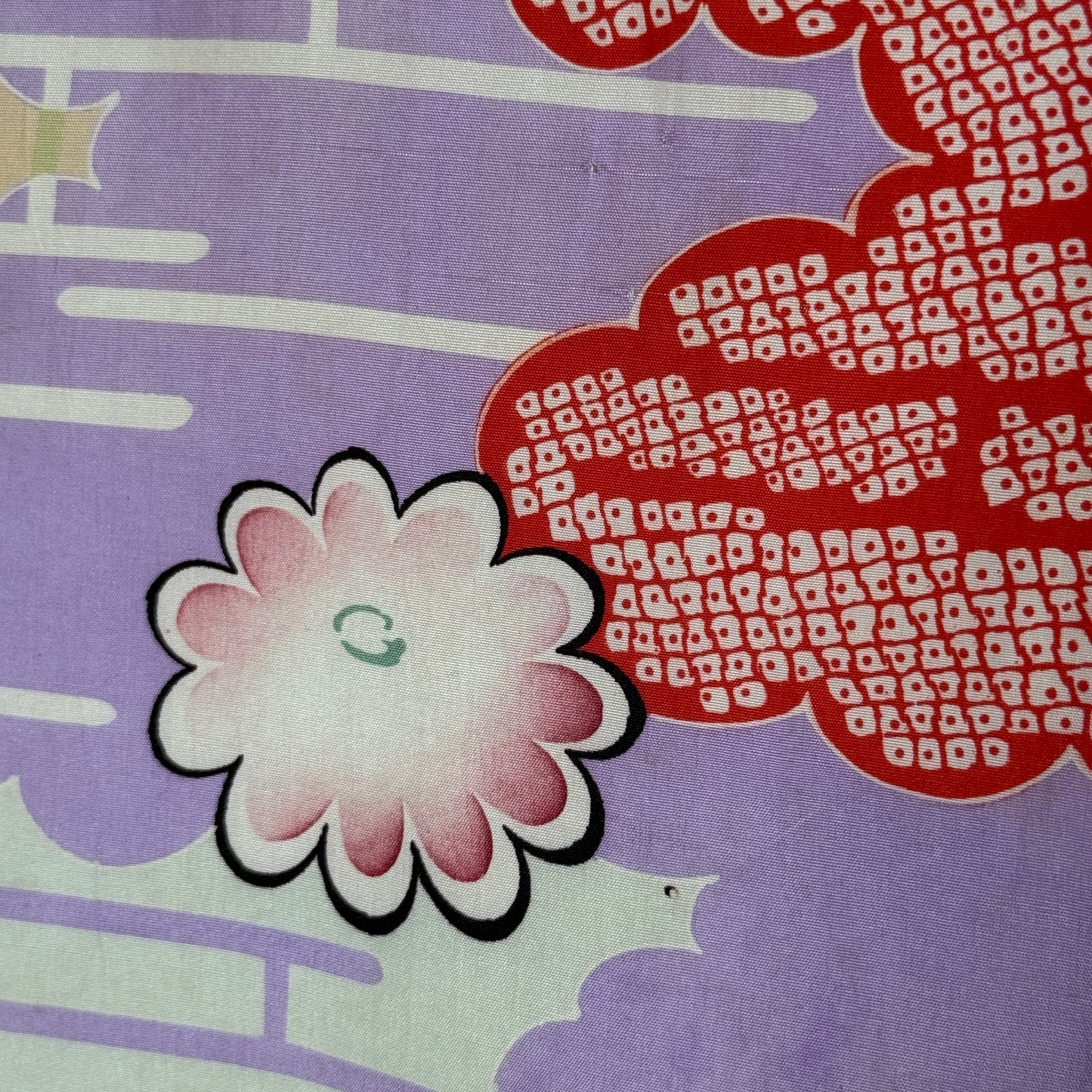 "Pastel Horizon" Vintage Girl's Kimono