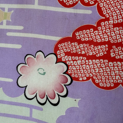 "Pastel Horizon" Vintage Girl's Kimono