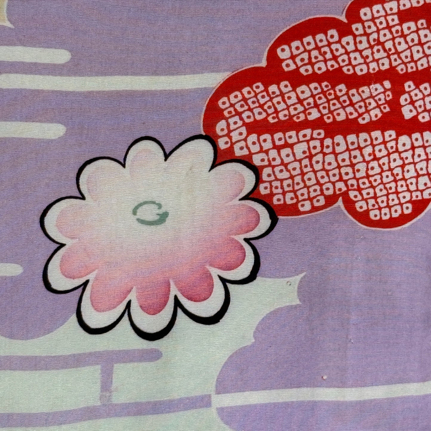 "Pastel Horizon" Vintage Girl's Kimono
