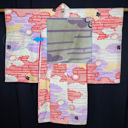 "Pastel Horizon" Vintage Girl's Kimono