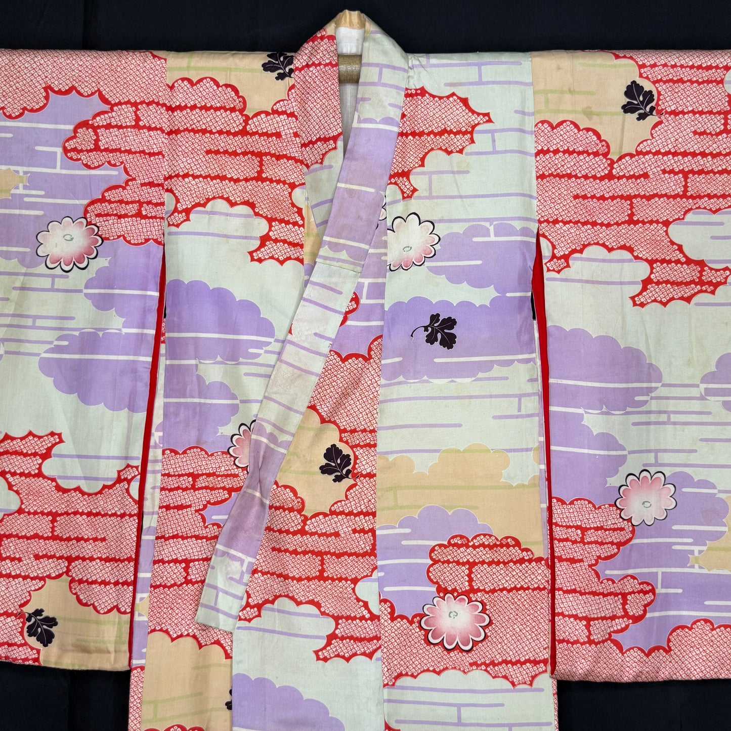 "Pastel Horizon" Vintage Girl's Kimono