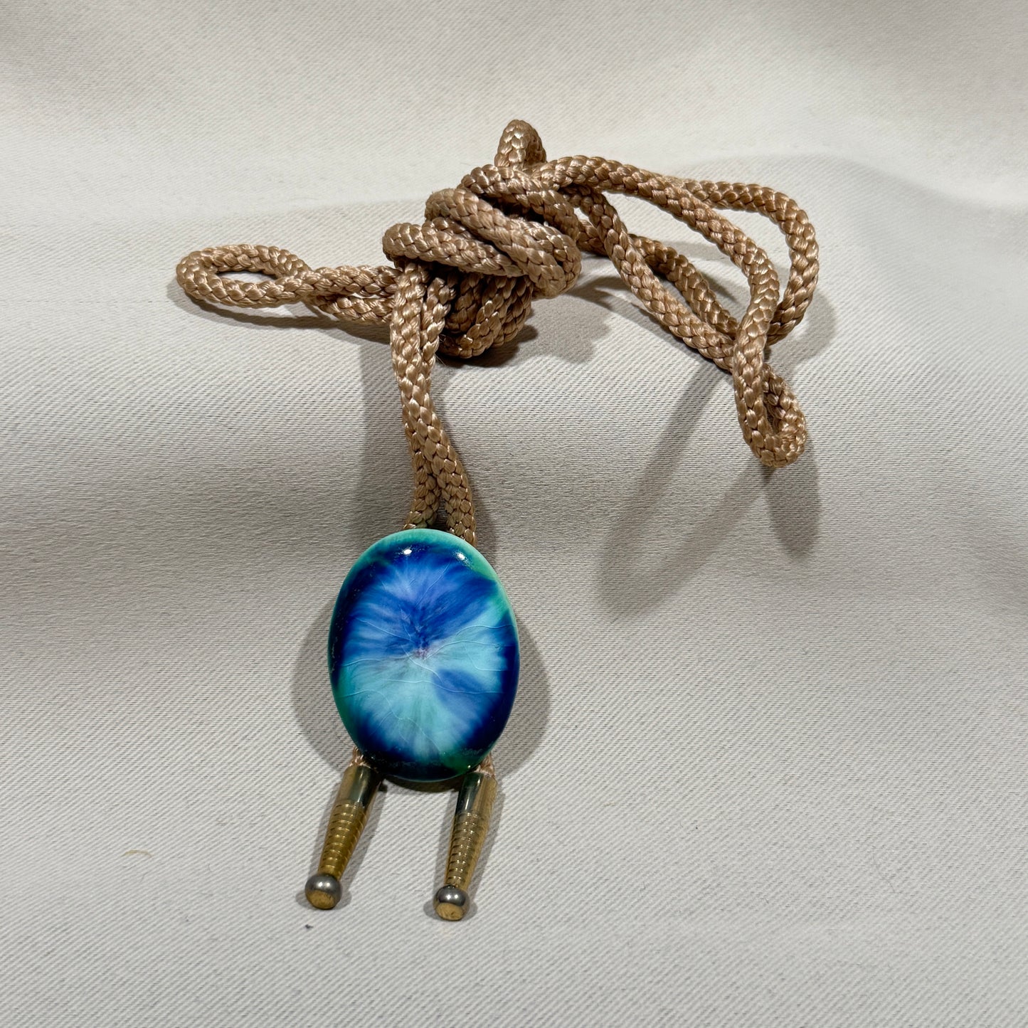 "Tidal Pool" Vintage Bolo Tie