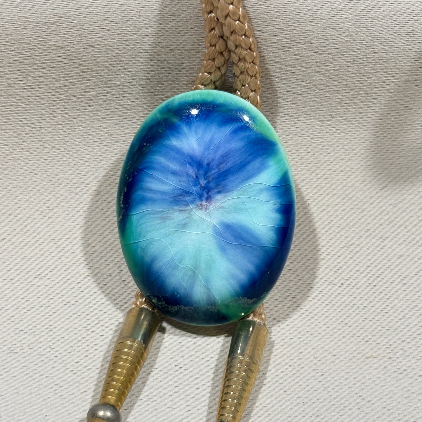 "Tidal Pool" Vintage Bolo Tie