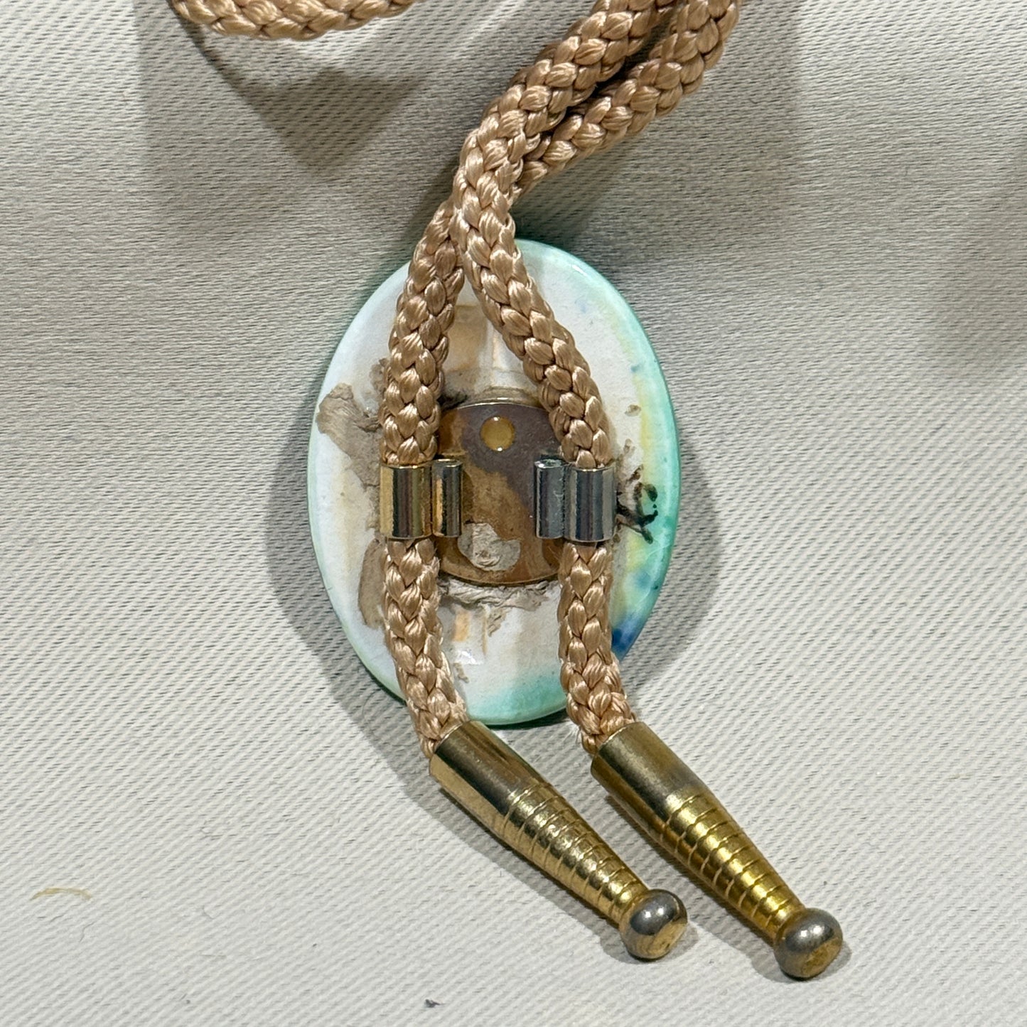 "Tidal Pool" Vintage Bolo Tie