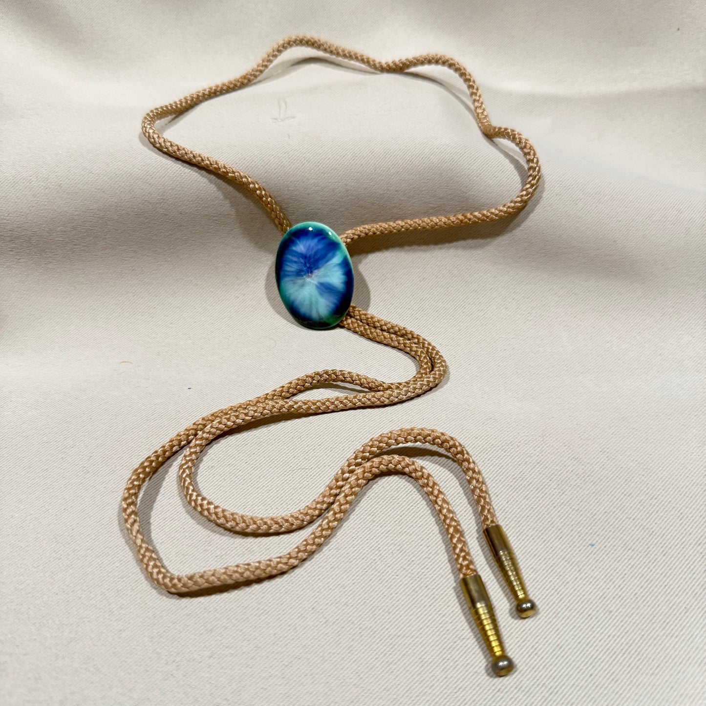 "Tidal Pool" Vintage Bolo Tie