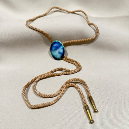 "Tidal Pool" Vintage Bolo Tie