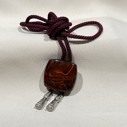 "Fireside" Vintage Bolo Tie