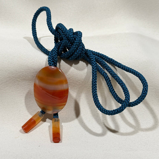 "Creamsicle" Vintage Bolo Tie