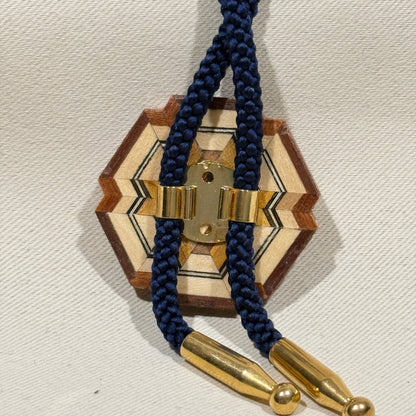"Hakone Yosegi" Vintage Bolo Tie