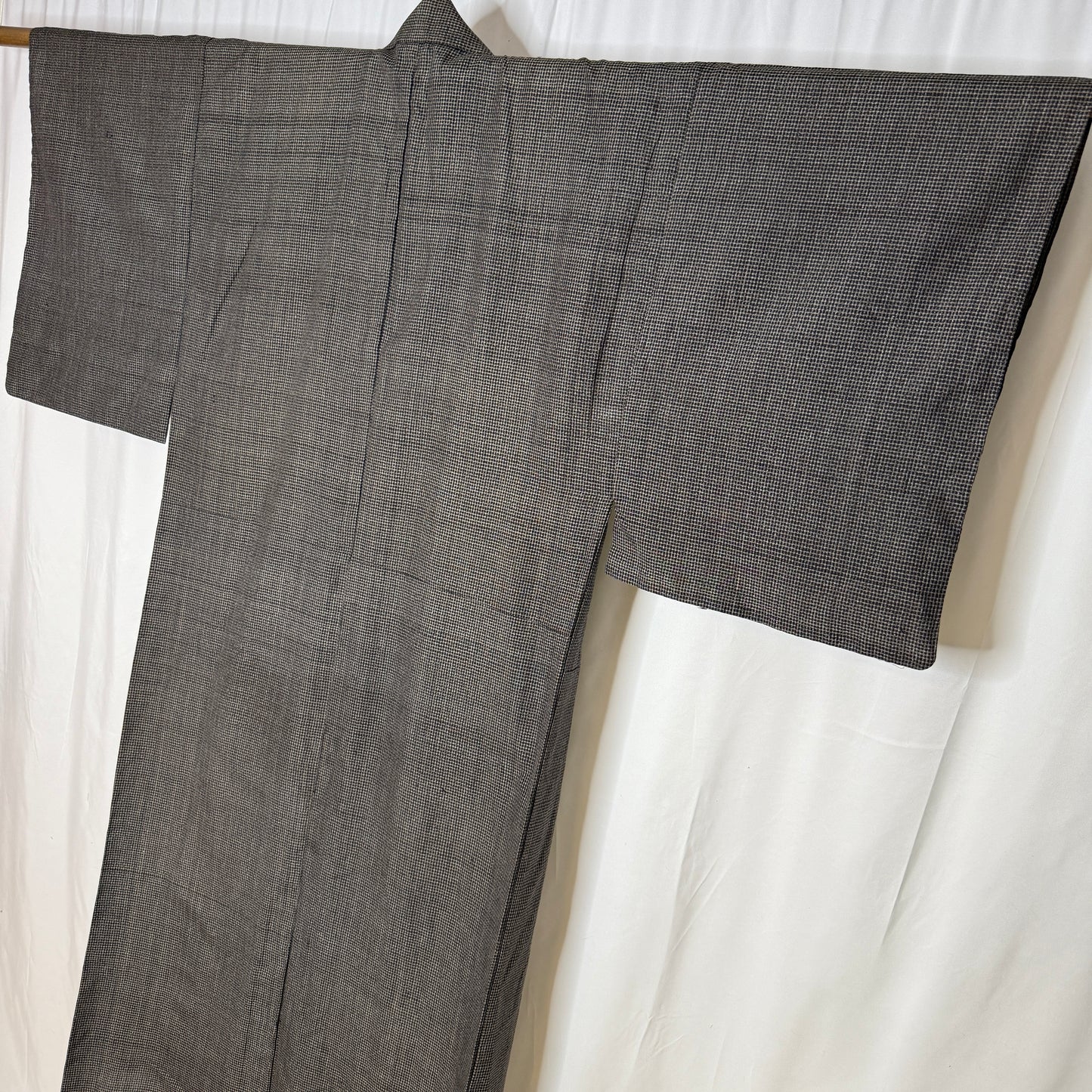 "Shadow Grid" Man's Casual Kimono